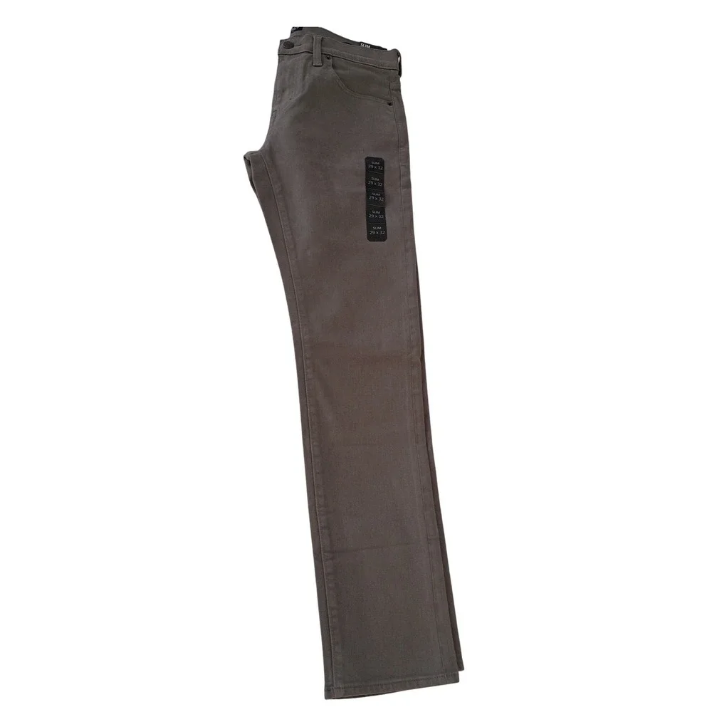 J Crew Flex Slim‎ Chino Pants Gray Size 29x32 Mens Casual Stretch -$138